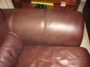 Leather furniture repair