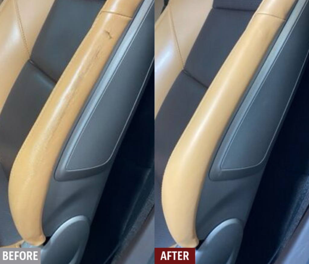 Leather Color Restorer - Beige - Repair Couch Car Seat Steering Wheel