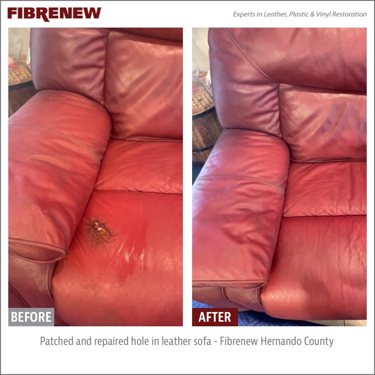 Leather Couch Repair 