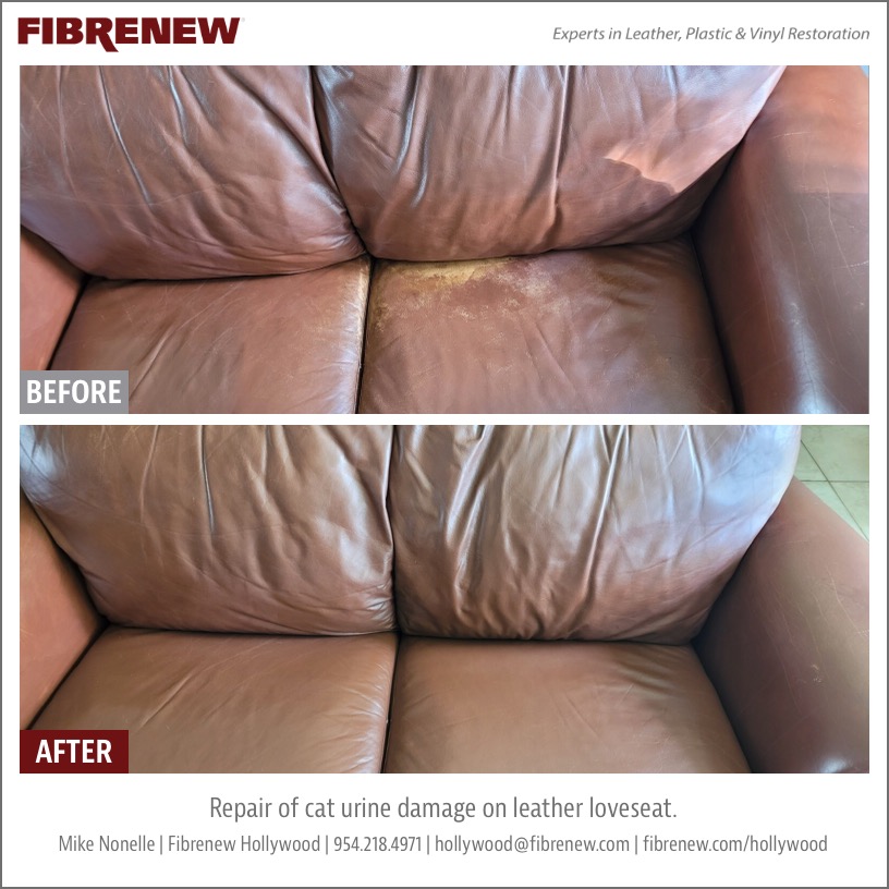 Furniture Clinic on X: Our customer had a stain on her leather sofa that  she struggled with for over 1 year to remove. She cleaned the entire sofa  with Leather Ultra Clean