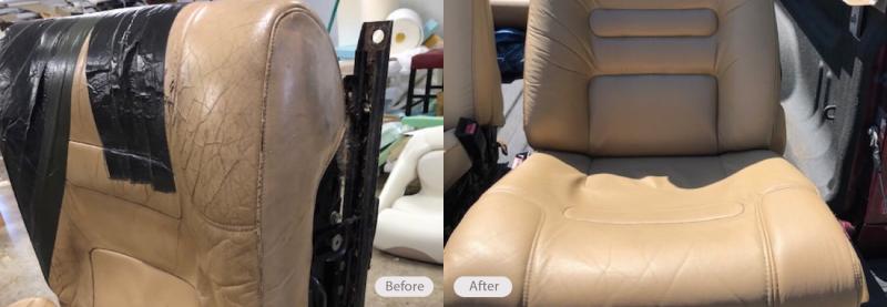 Car seat repair specialists - cigarette burns, ripped or scratched seats