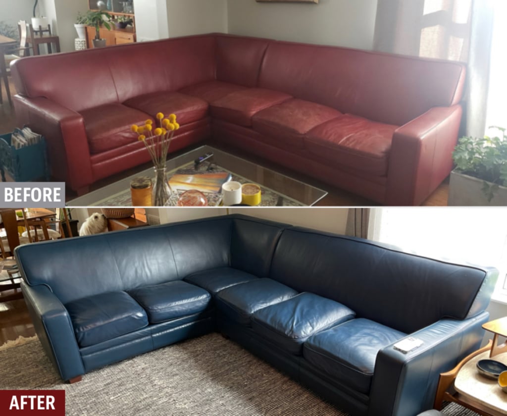 change leather for sofa