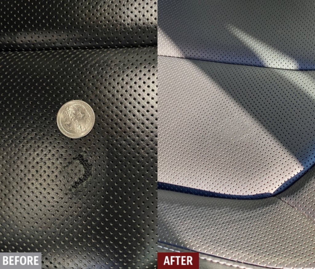 How To Repair Perforated Leather or Vinyl Upholstery
