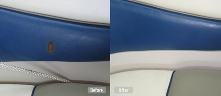Thumbs Boat Seat Panel Repair 